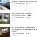 Stockholm Station 1a: Eine Woche und 300 Wohnungsannoncen später