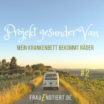 Vanlife, krank auf Reisen, MCS-Mobil, Kastenwagen, Wohmobil, MCS, ME/CFS, chronisch krank